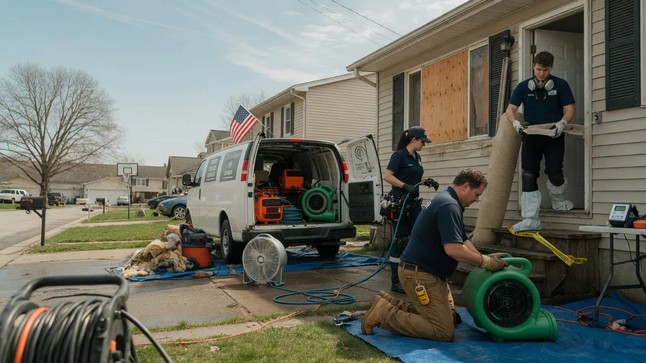 Water Damage Restoration in Reedsville, WI near me